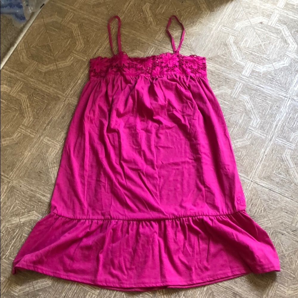Pink sundress/beach coverup. NWOT.